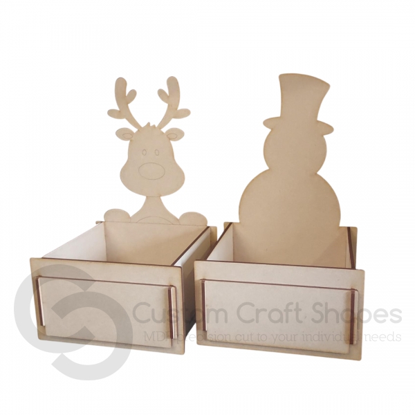 MDF Christmas Hamper Boxes (3mm)