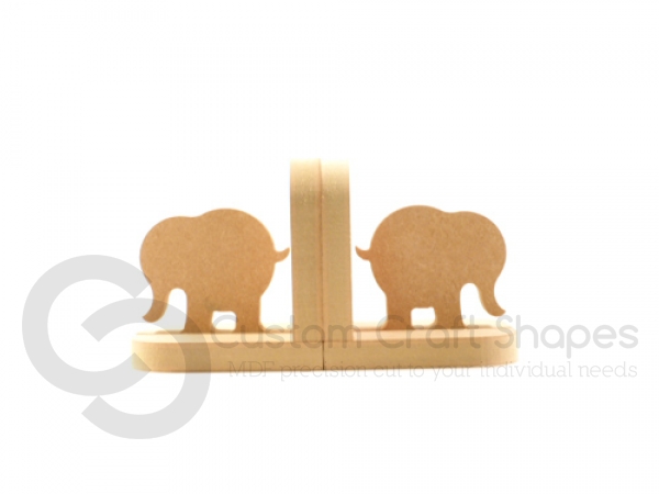 Elephant Bookends (18mm)