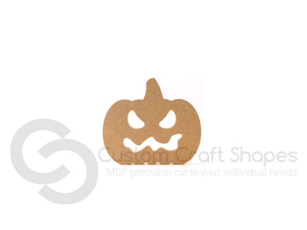 Halloween Jack O Lantern Free Standing 18mm MDF Pumpkin Face Craft Shapes 