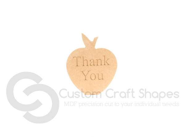 'Thank You' Apple (18mm)
