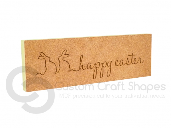 'happy easter' Engraved Plaque