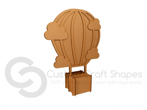 Hot Air Balloon, Large, Freestanding (3mm)