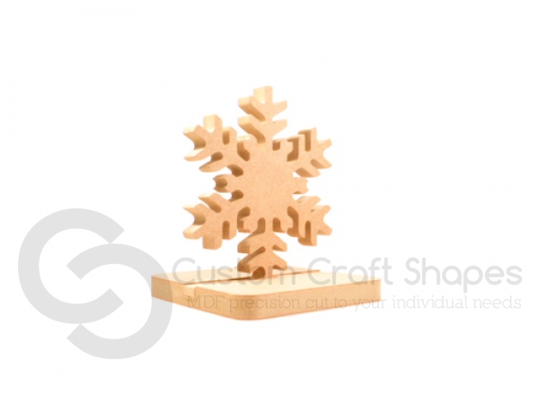 Snowflake stocking holder