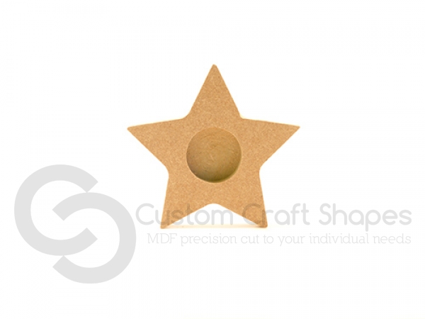 Star Shaped Tea Light Holder (18mm)