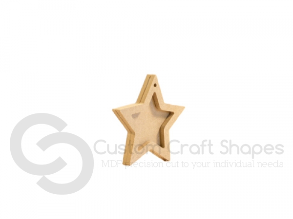 Star Shapes Hanging Decoration (6mm)