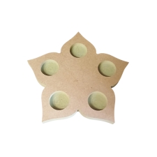 5 Tea Light Holder - Flower