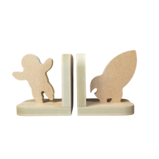 Astronaut & Rocket Bookends (18mm & 3mm)