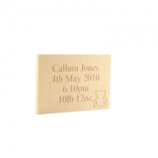 Birth Plaques (6mm) 