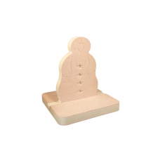 Blobby Snowman Stocking Holder