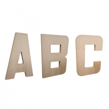 Block Font Letters (18mm)