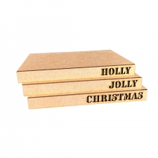 Book Stack 'Holly Jolly Christmas' (18mm + 3mm)