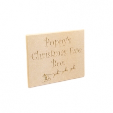 Christmas Eve Box Topper Plaques (6mm)