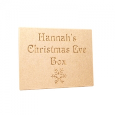 Christmas Eve Box Topper Plaques (6mm)