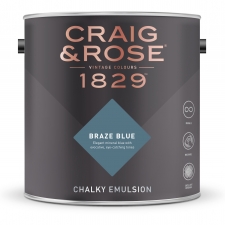 Braze Blue Chalky Emulsion, Craig & Rose Paint 