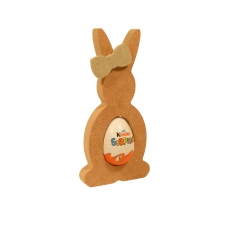 Bunny with a Bow Kinder Egg Holder (18mm)