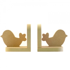 Cartoon Bird Bookends (18mm)