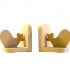 Cartoon Bird Bookends (18mm)