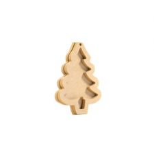 Christmas Tree Hanging Frame Decoration (6mm)