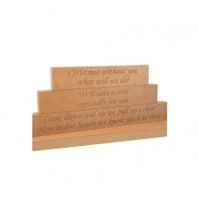 Christmas Without You Blocks, STACKING Version (18mm)