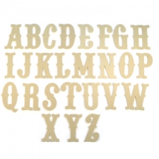 Circus Font Individual Capital Letters (6mm)