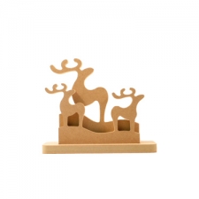 Classic Reindeer Family (18mm)