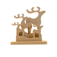 Classic Reindeer Family (18mm)