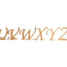 Corsiva Font Individual Freestanding Letters (18mm)