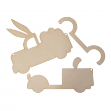 Easter Bunny Truck (3mm)