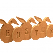 Easter Eggs with Bunny Ears (18mm)