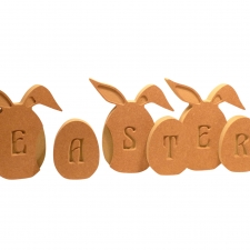 Easter Eggs with Bunny Ears (18mm)