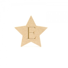 Engraved Star (6mm)