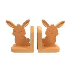 Engraved Rabbit Bookends (18mm)