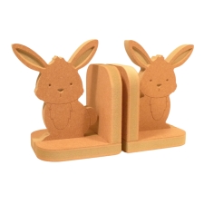 Engraved Rabbit Bookends (18mm)