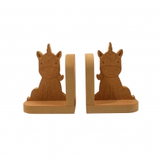 Engraved Unicorn Bookends (18mm)