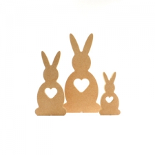 Bunny with Heart (18mm)