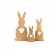 Bunny with Heart (18mm)