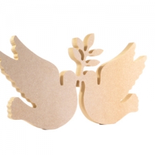 Doves with Olive Branch (18mm)