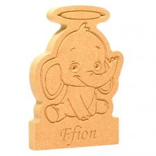 Elephant with Halo, on a plinth (18mm)