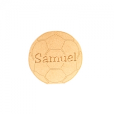 Football, Personalised (18mm)