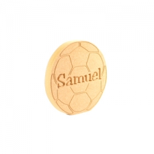 Football, Personalised (18mm)