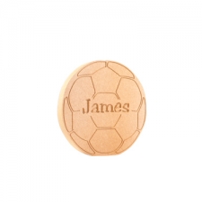 Football, Personalised (18mm)