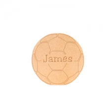 Football, Personalised (18mm)