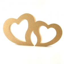 Freestanding Joined Hearts (18mm)