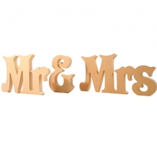 Freestanding Mr & Mrs, Victorian, 3 pieces (18mm)