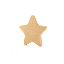 Freestanding Rounded Point Star (18mm)