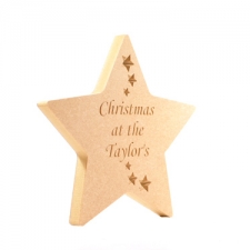 'Christmas at the ...' Star (18mm)