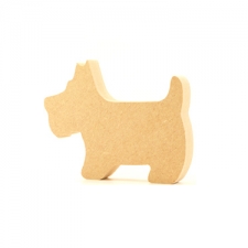 Freestanding Scottie Dog (18mm)