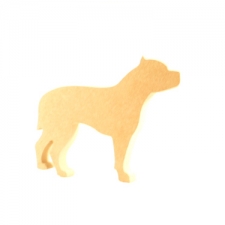Freestanding Staffy Dog (18mm)