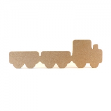 Freestanding Train with 2 Carriages (18mm)
