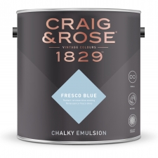 Fresco Blue Chalky Emulsion, Craig & Rose Paint